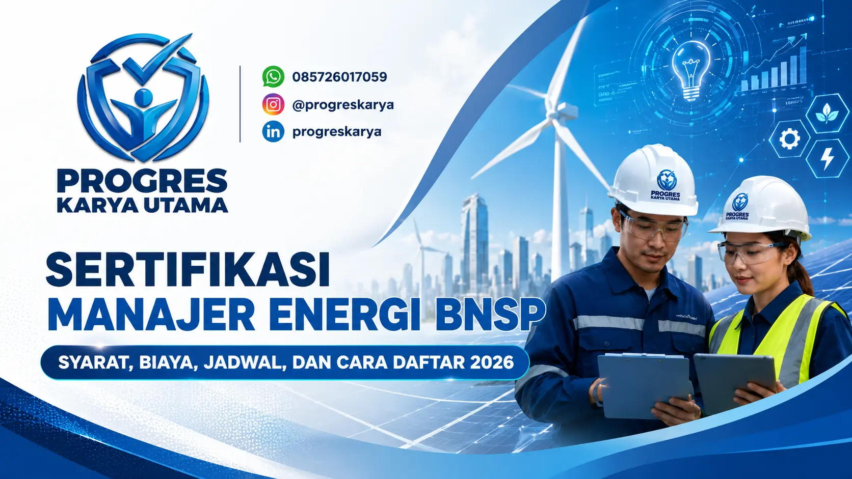 Sertifikasi Manajer Energi BNSP: Syarat, Biaya, Jadwal, dan Cara Daftar 2026